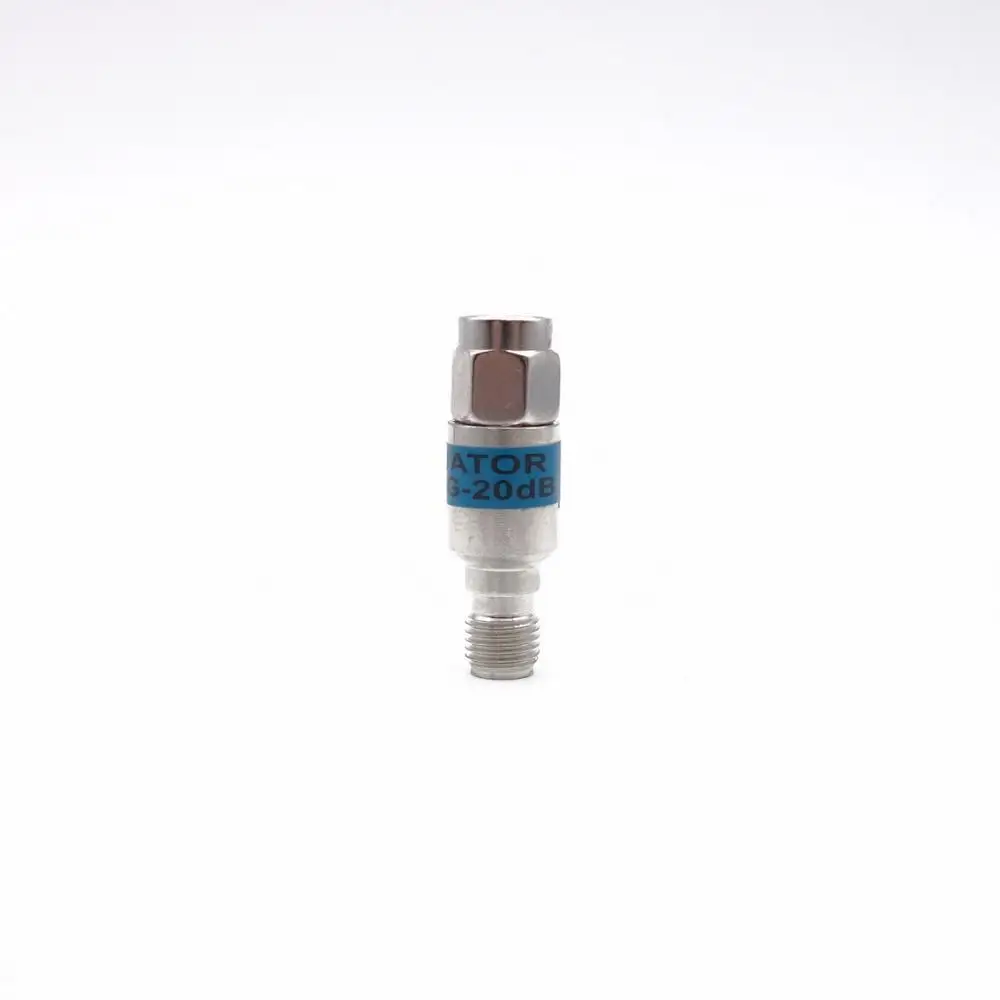 RF аттенюатор SMA JK мужского и женского пола 6dB или 10dB 20dB 2 Вт (0 6 дюймов)