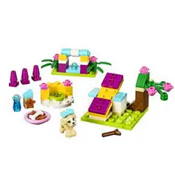 Друзья серии щенок обучающая модель строительные блоки классические обучающие игрушки для девочек