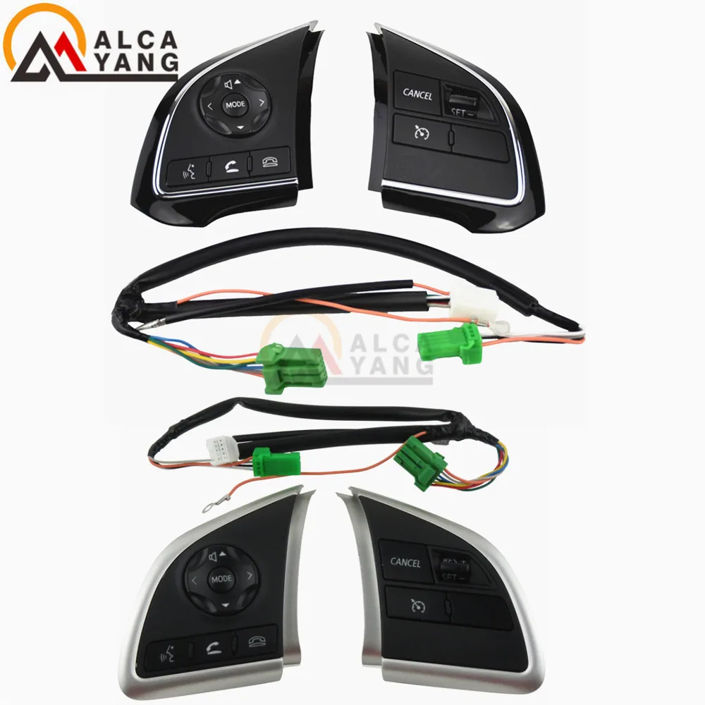 

For Mitsubishi Outlander 13-15 2016-2018 Xpander Cruise Control Switch Steering Wheel Control Switch Button Audio Volume Switch