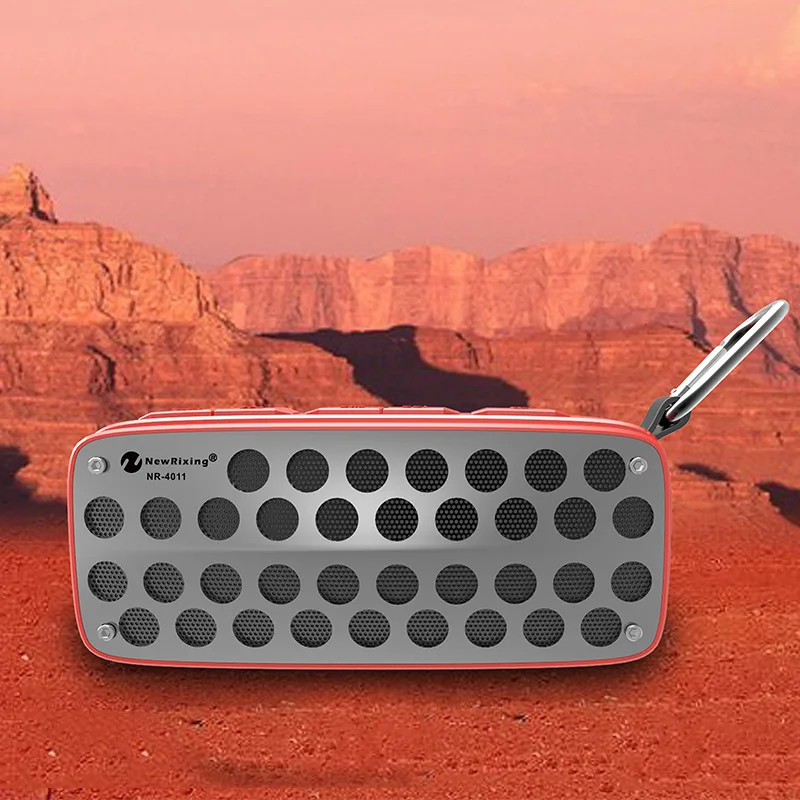 NR4011 Bluetooth беспроводной динамик открытый велосипед беспроводной мини портативный крюк аудио динамик для мобильного телефона