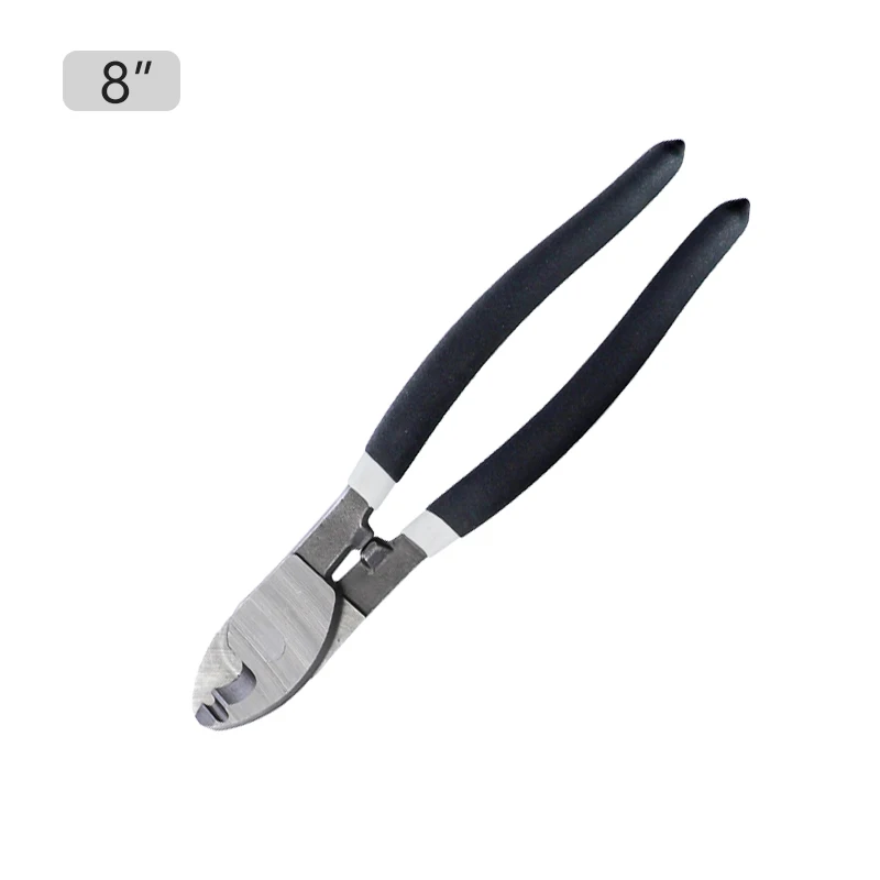 8inch " /8"/1" кабельный резак из высокоуглеродистой стали плоскогубцы для зачистки тяжелых проводов резак для медного алюминиевого кабеля - Цвет: 8inch