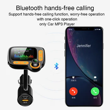 

Dual USB Charger Audio Aux Wireless Bluetooth Music Electronics FM Transmitter LCD Display Media Multifunctional Car MP3 Player