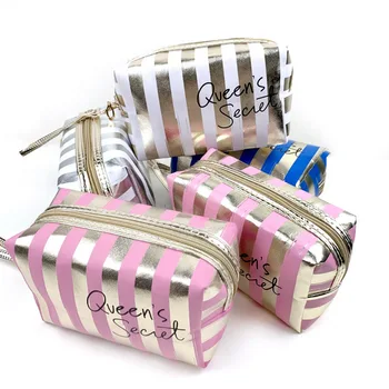 

Adisputent Portable Makeup Case PU Leather Cosmetic Storage Bags Make Up Bag PVC Pouch Wash Toiletry Bag Travel Organizer Case