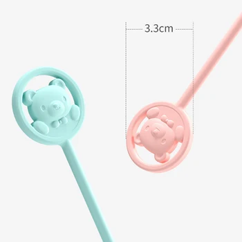 

Cute Bear Bottle Stirring Rod Milk Large Drink Complementary Food Food Practical Long Handle Stirring Rod