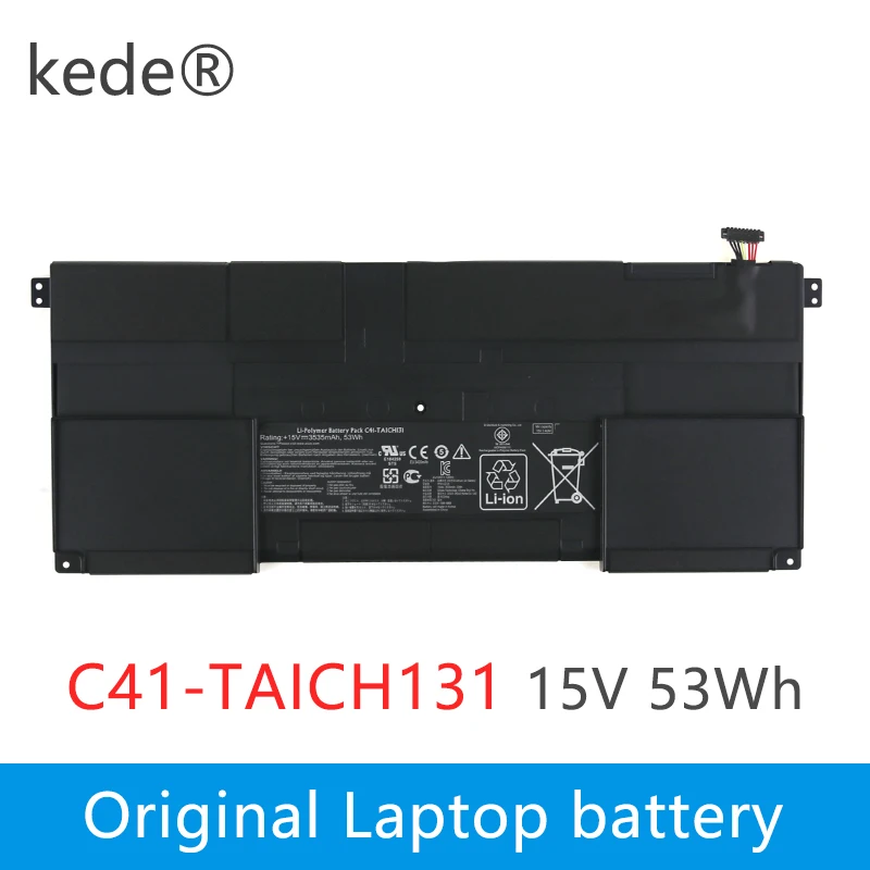 Kede аккумулятор для ноутбука 90NB0081-S00030 C41-TAICHI31 C41-TAICH131 для ASUS TAICHI 31 Taichi 31-CX003H 15 в 53Wh