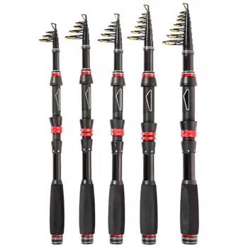 

Telescopic Fishing Rods 1.8m 2.1m 2.4m 2.7m 3.0m Carbon Fiber Fishing Rod Telescopic Lure Ultrashort Pole