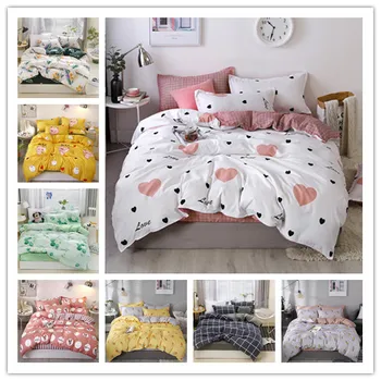 

Brief Black Spots And Red Love Bedding Sets Microfiber Duvet Cover Single/Twin/Queen/King Size