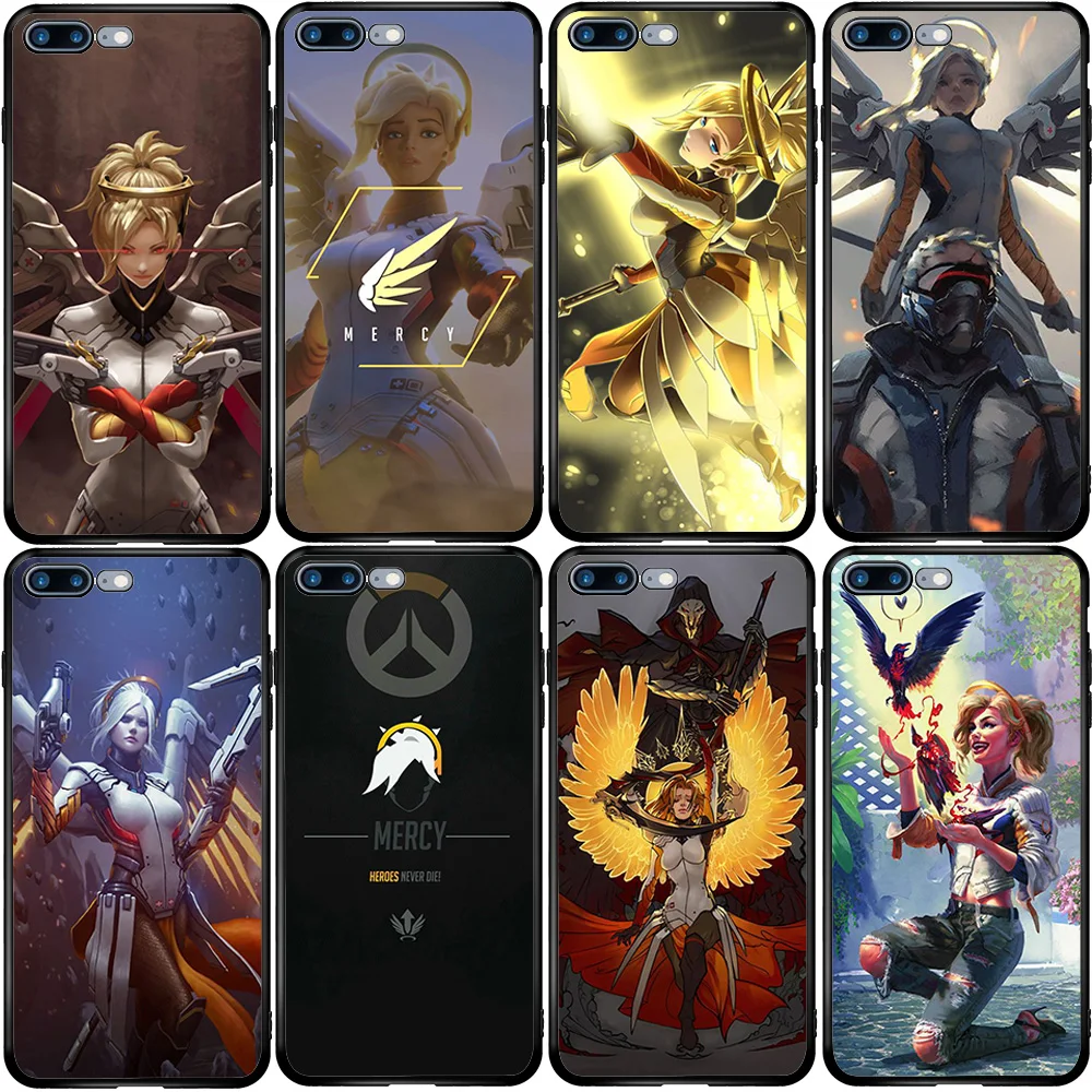Чехол Mercy Heroes Never Die для iPhone Oneplus 3 3T 5 5S 5T SE 6 6S 7 8 7T Plus X XS XR Max 11 12 Pro | Мобильные телефоны