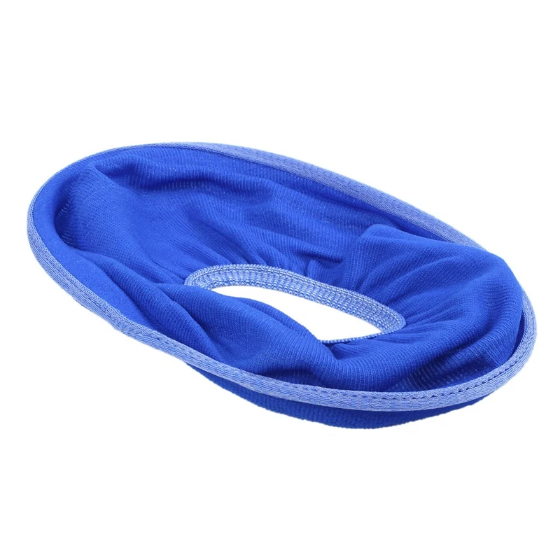 Toilet Seat Washable Blue Seat Cover