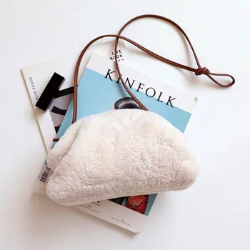

hot sale 2019 woman cloud bag New style lamb lykj-yx