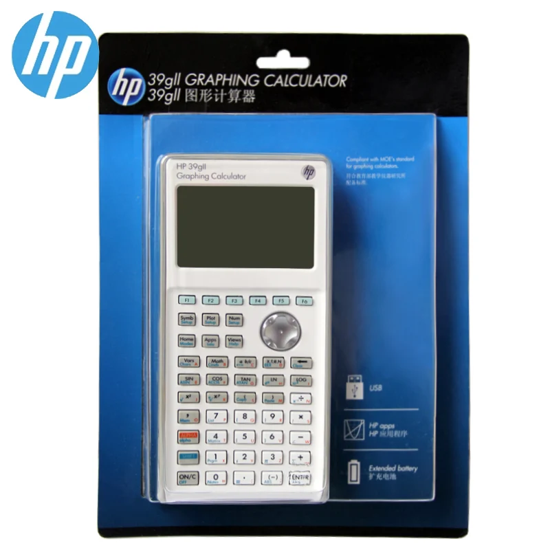 HP39GII графический калькулятор ученик средней школы математическая химия SAT/AP экзамена