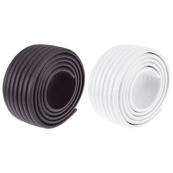 

2pcs Baby Child Kids Table Desk Furniture Edge Corner Safety Guard Protection Security Protector Wide Cushion Pad Crash Bar Stri