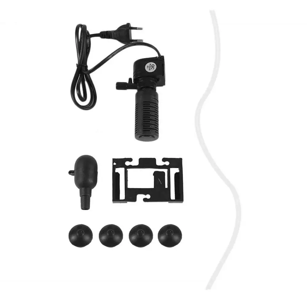 3/5W 3 in 1 Portable Aquarium Internal Filter Multi-Functional Water Pump Fish Tank Filter Fish Tank Submersible Pump 220-240V - Цвет: Style one