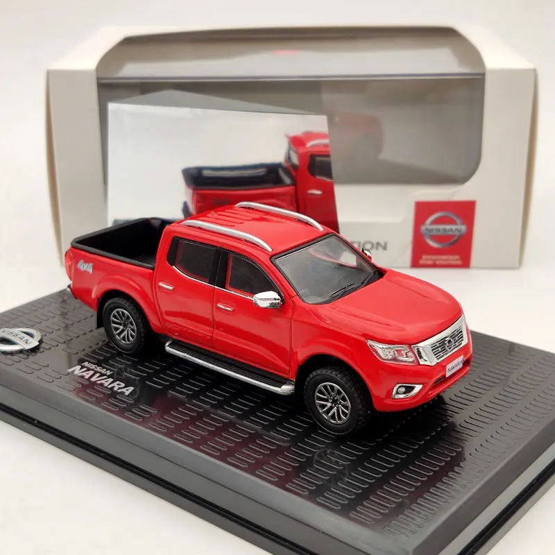1/43 для пикапа N ~ san Navara 4x4 литые модели красного цвета лимитированная коллекция