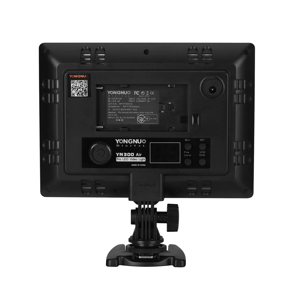 YONGNUO YN300 Air Pro светодиодный светильник для видеокамеры с регулируемой цветовой температурой для Canon Nikon Pentax sony Olympus