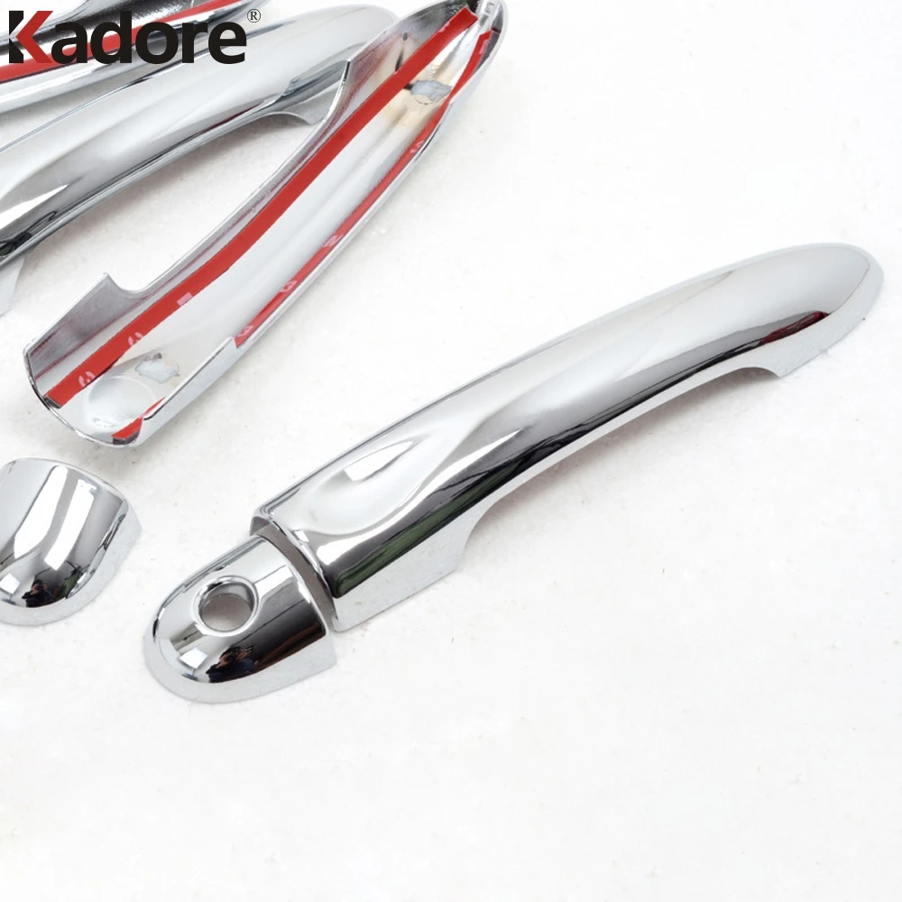 Для Renault Captur 2013 2014 2015 2016 ABS Chrome протектор дверной ручки крышка отделка внешние