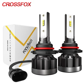 

CROSSFOX H7 bi led H4 Auto Lamp Bulbs H1 9005 HB3 H8 H9 H11 LED 9006 HB4 Headlights 12V 6000K Hi Lo Beam CSP Chips Car Fog Light