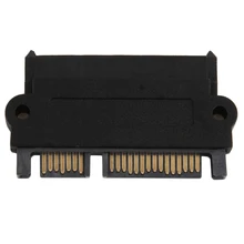 Adaptateur professionnel SFF 8482 SAS à SATA, Angle de 180 degrés, tête droite, convertisseur, convient parfaitement à votre appareil, livraison directe