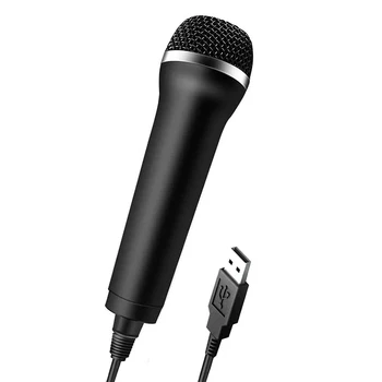 

Chatting Network Teaching Video Conferencing Universal USB Wired Microphone Karaoke Mic for PlayStation 4 Switch Wii Xbox PC