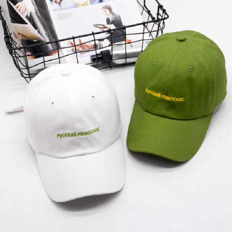 Hand Borduren Letters Baseball Cap Ademend Wilde Zon Bescherming Caps