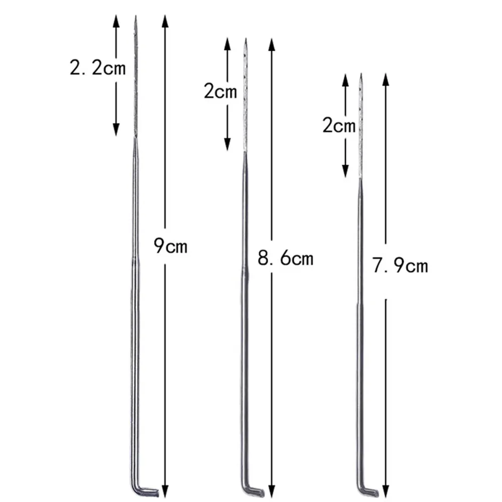 30 шт. иглы для войлоковаляния Наборы ватный Войлок Сделай Сам PIN приспособление для валяльных игл набор с 10 иглы для войлоковаляния с прозрачная бутылка