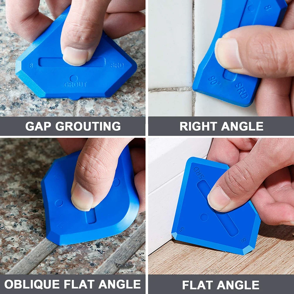 Caulking Tool Silicone Sealant Finishing Grout Tools Kit 12 Pieces