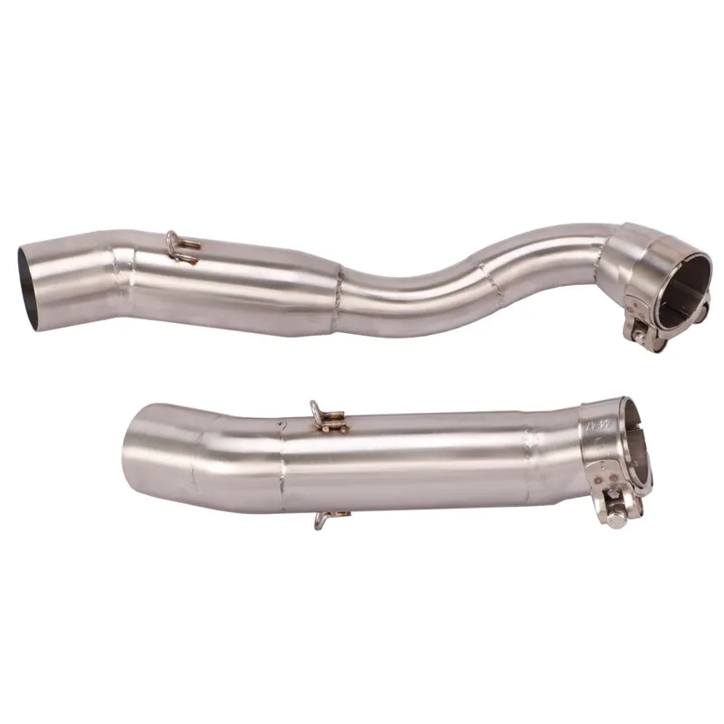 Dual-outlet for Suzuki GSXR1000 2009-2011 Motorcycle Exhaust Pipe Left Right Middle Pipe Slip On 51mm Mufflers Stainless Steel - - Racext 19
