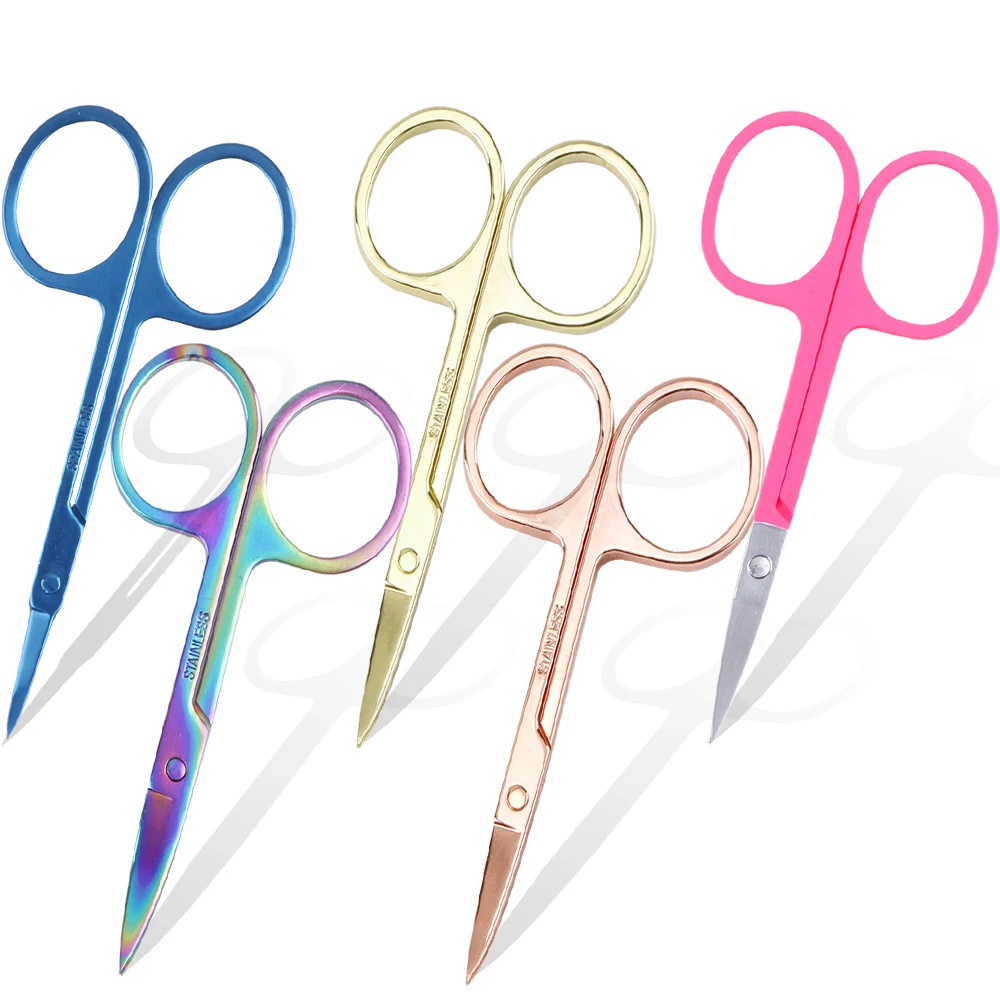 

Nail Siccors Cuticle Clippers Stainless Steel Eyebrow Scissors Pedicure Tweezers Dead Skin Remover Scissor Plier Pusher Nail Too