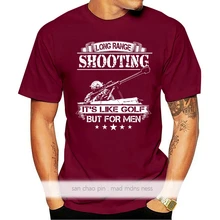 2021 venda quente tiro de longo alcance é como golfista, mas para camisa masculina estilo verão camiseta