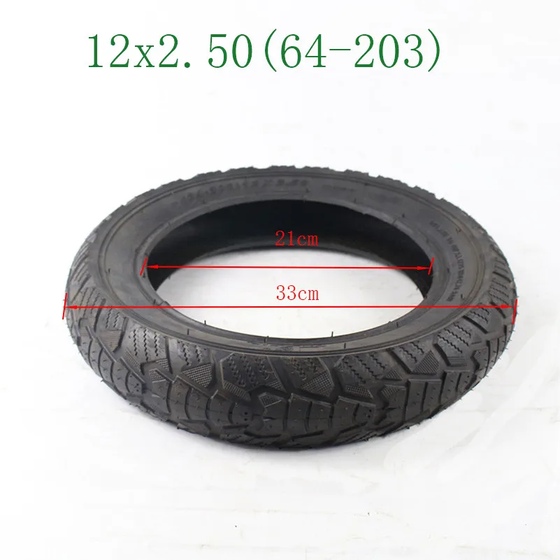 Lightning deliever 12*2,50(64-203) пневматическое колесо шины 12 дюймов, электровелосипед внутренние и внешние шины 12x2,50 шины