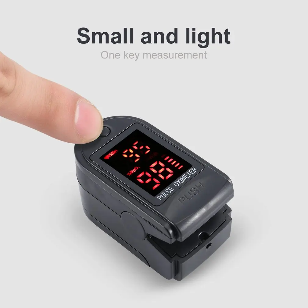 OLED Finger Pulse Oximeter SPO2 PR Saturator Digital Finger Oxymeter Portable Saturation Monitor Blood Oxygen Heart Rate Meter