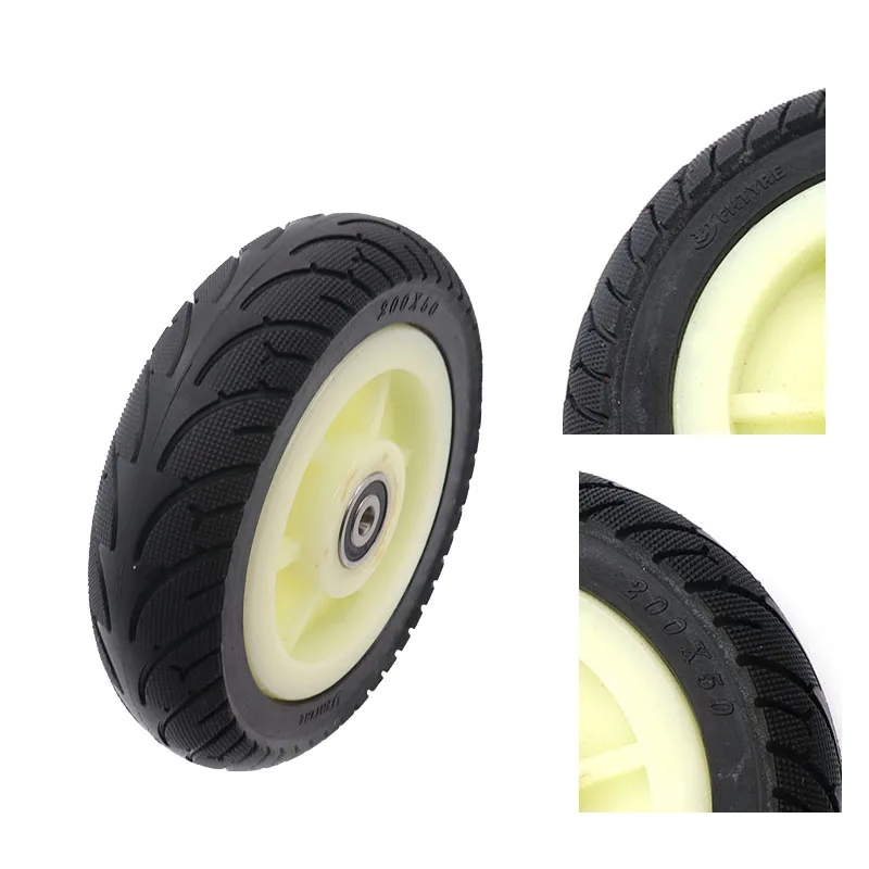 

200x50 Solid Tire with Wheel Hub 8 inch Electric Bike Scooter Tyre for 200X50