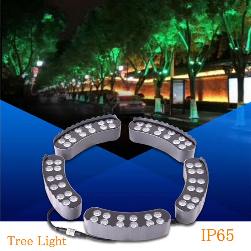 

Led Pathway Lights Landscape Outdoor IP65 Waterproof Colorful Park Tree Light Spotlight for Trees Pillars 12W DC24V LED Lamp