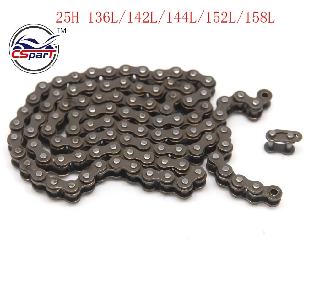 136 138 140 142 144 146 148 150 152 154 156 158 160 25H звенья цепи для 47cc 49cc мини фонарей|25h chain|chain 25hchain