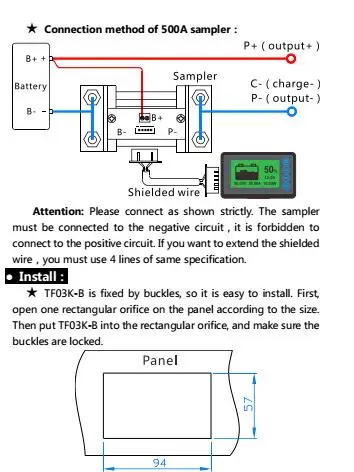 DC 120V coulometer Monitor 100A 350A 500A Tester pojemności miernik RV skuter elektryczny Lifepo4 kwasowo-ołowiowy akumulator litowo-jonowy 12V tanie i dobre opinie ELECTRICAL NONE CN (pochodzenie) 8-120v 50a-500a Lifepo4 lead-acid Li-ion lithium Battery Capacity Tester Capacity meter DC 120V coulometer Monitor 100A 350A 500A Tester pojemności miernik RV skuter elektryczny Lifepo4 kwasowo-ołowiowy akumulator litowo-jonowy 12V tanie i dobre opinie ELECTRICAL NONE CN (pochodzenie) 8-120v 50a-500a Lifepo4 lead-acid Li-ion lithium Battery Capacity Tester Capacity meter