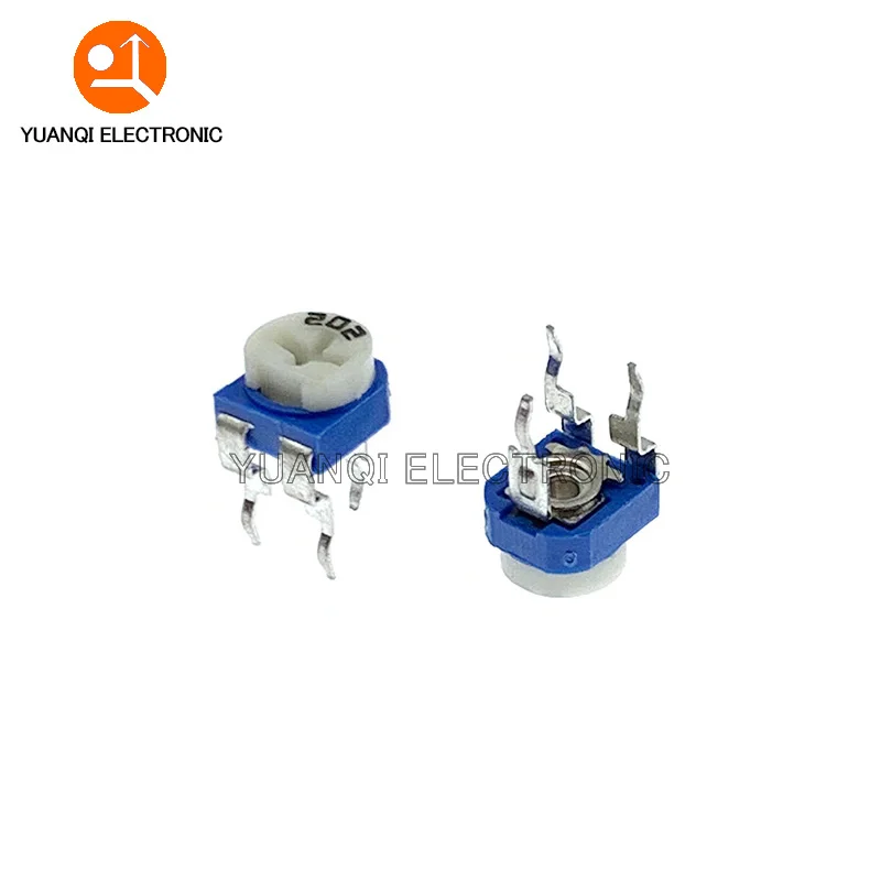 

500pcs RM065 RM-065 100 200 500 ohm 1K 2K 5K 10K 20K 50K 100K 200K 500K 1M ohm Trimpot Trimmer Potentiometer Variable Resistor