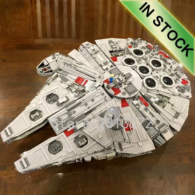 

In Stock 05033 Ultimate Collector's Star Millenniuming 10179 5265pcs Star Movie Wars Model Building Blocks Compatible Toys