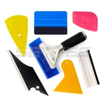 7 шт. оконный Тонирующий набор инструментов для ремонта автомобиля 3M скребок для скребка автомобиля фольга Солнечный солнцезащитный козырек Набор инструментов автомобильная пленка обертывание авто ручной инструмент