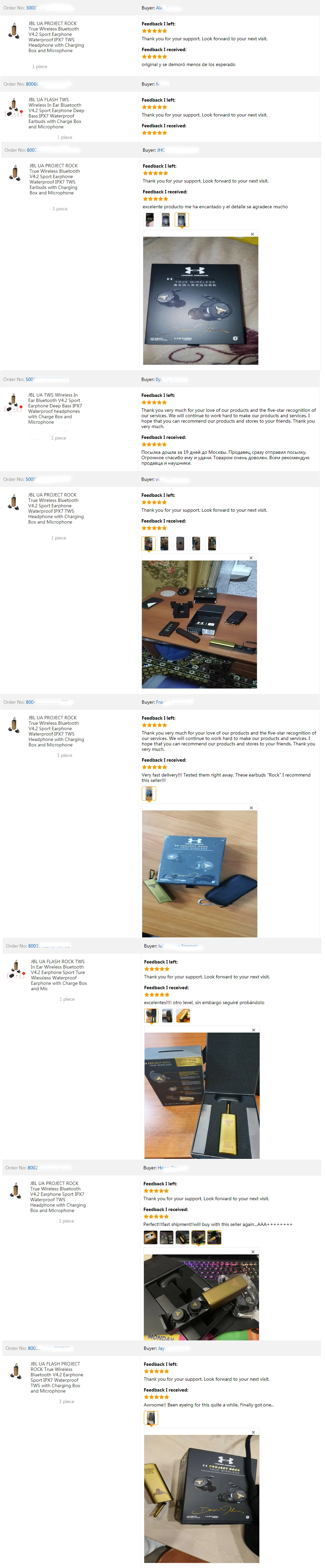 JBL UА Ture беспроводные Flash PROJECT ROCK Bluetooth V4.2 спортивные наушники IPX7 водонепроницаемые TWS наушники с зарядной коробкой и микрофоном