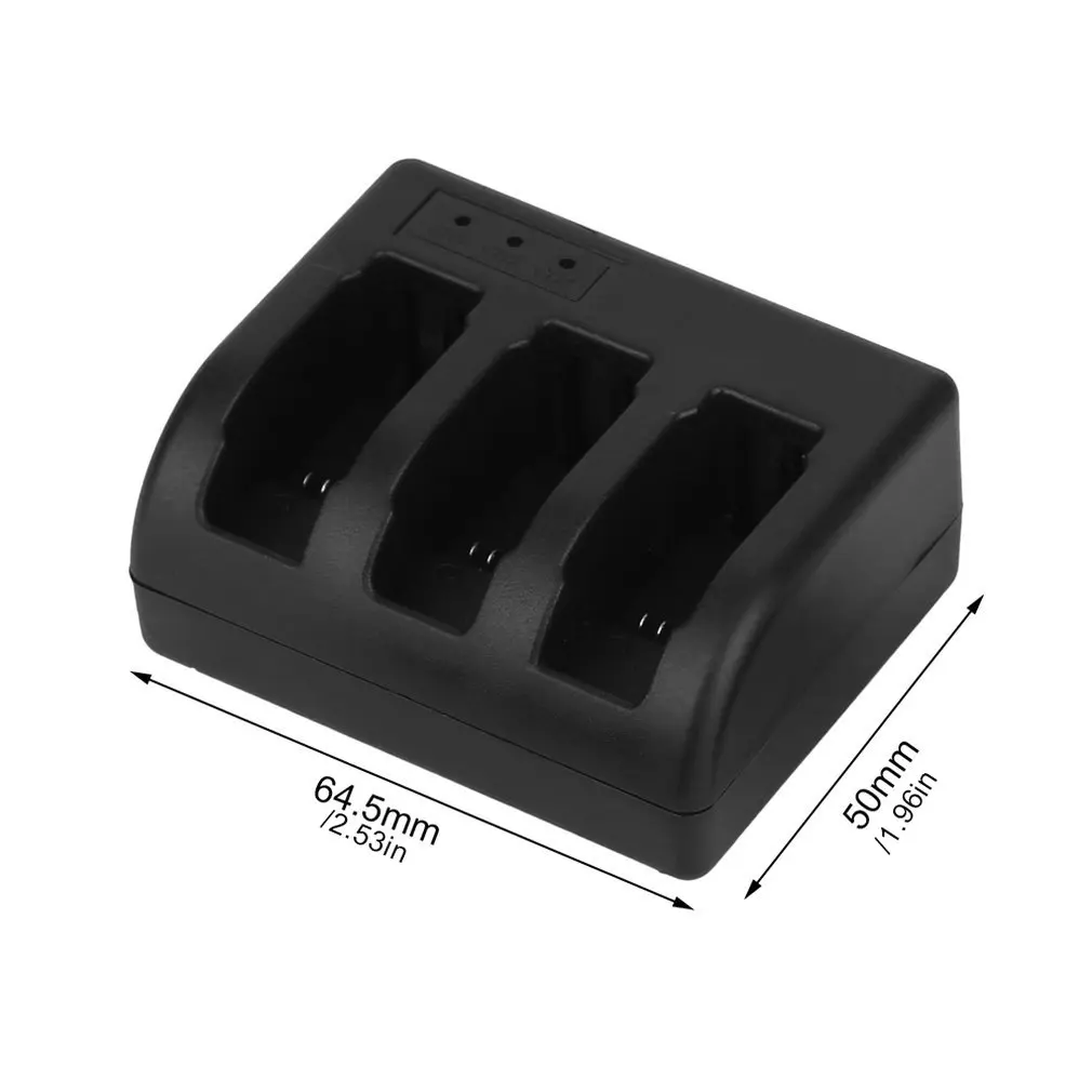 Подходит для Gopro Ahdbt-501 три аккумулятора 501 три зарядки защита от перезарядки Зарядное устройство
