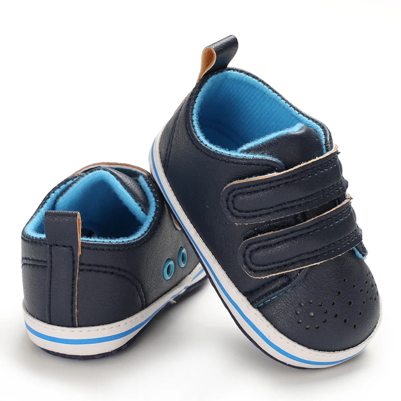 Обувь для новорожденных мальчиков и девочек; Детские кроссовки из искусственной кожи