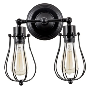 

FashionAmerican Country Industrial Wind Lamps Retro Stairway Aisle Corridor Balcony Bedroom Bedside Lamp Wall Lamp