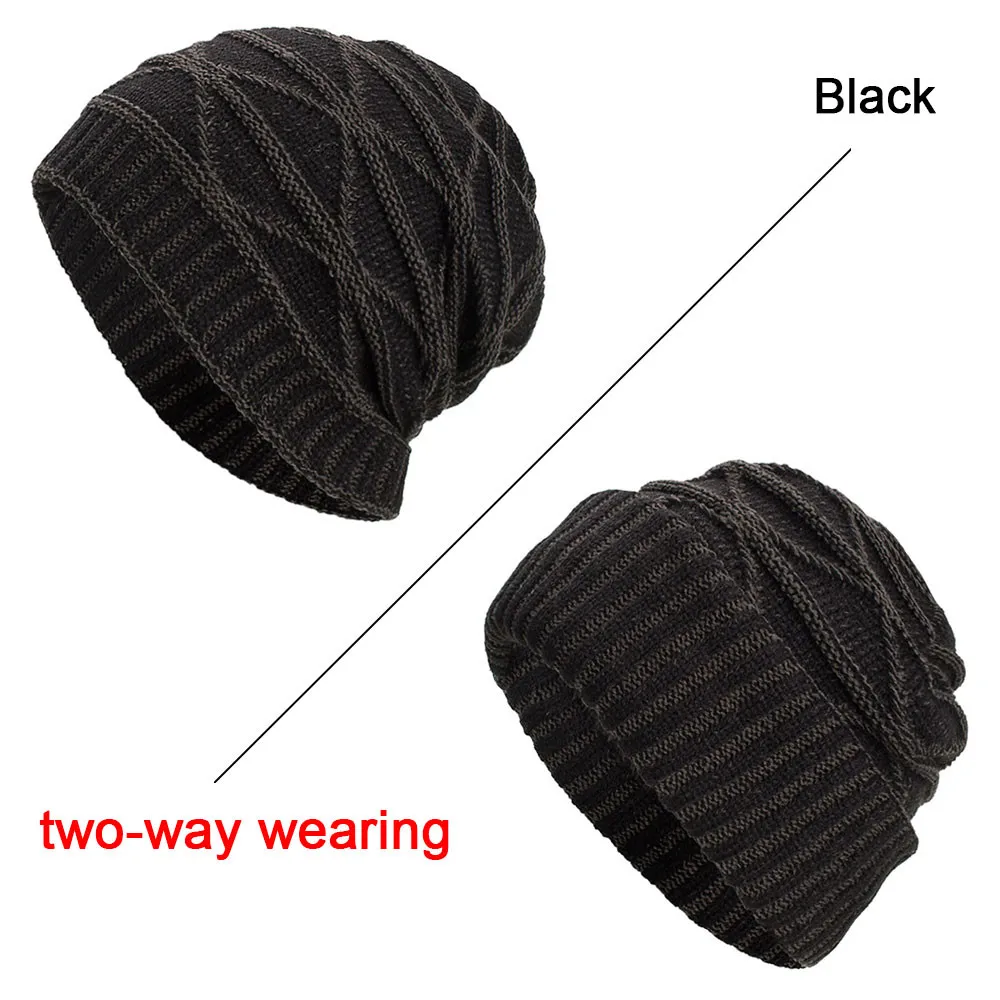 Womail beanies шапка женская мужская теплая мешковатая вязанная крючком зимняя шерсть Вязаные Лыжные детская Шапка-бини шапки шапка женская шапка sep17