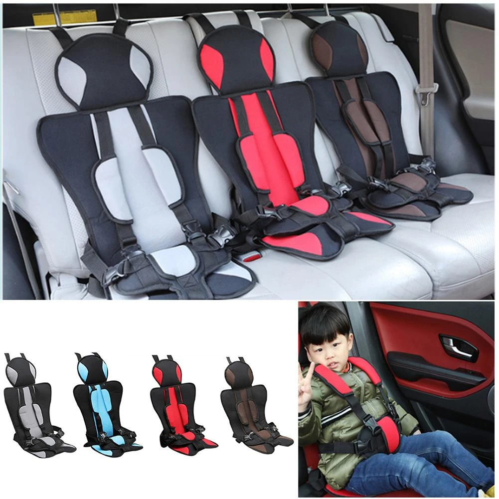 車の座席の子供のシートクッションポータブルストラップシート固定ストラップベビー安全ベルト安全シート子供シート シート サポート Aliexpress