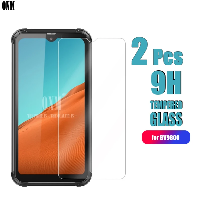2 шт. закаленное Стекло для Blackview A80 A60 BV5500 BV9800 BV9700 Pro/BV9500 Плюс/A60 BV5500 BV9800 BV6100 BV9700 Экран протектор