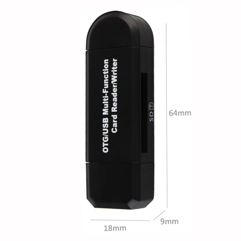 Считыватель карт памяти MINI USB 2,0 OTG Micro SD/SDXC TF адаптер для чтения карт для ПК ноутбука