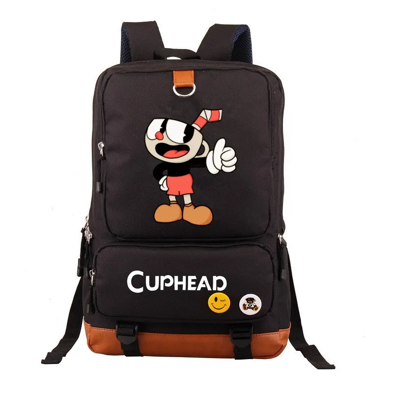 Детский рюкзак Cuphead Mugman Mochila Студенческая сумка на плечо дорожная школьная сумка повседневная сумка для ноутбука для подростков