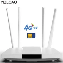 YIZLOAO 4G Lte Wifi Router 4G 300Mbps Broadband Cpe Network Access Points Modem RouterHotspots wi fi Range extender wifi booster