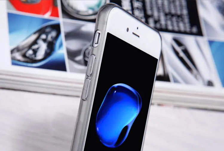 Для Apple iPhone 8 чехол для iPhone 7 чехол NILLKIN натуральная Прозрачная мягкая Задняя накладка чехла из ТПУ для iPhone 8 7 Plus