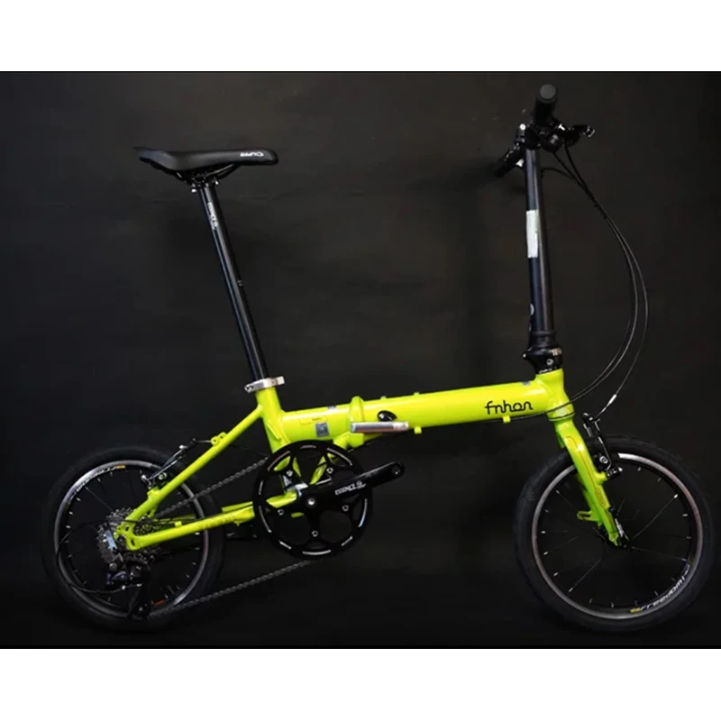 Fnhon Zephyr 1" алюминиевый складной велосипед 16" 349 Minivelo городской Commuter велосипед с V тормозом 9 скоростей мини веловелосипеды